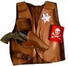 Guns double wild west set - Cowboy Western Set - 5 pce - CHILD